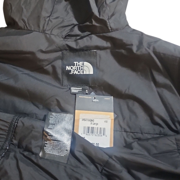 The North Face Highrail bomber puffer jacket in navy - Picture 14 of 15
